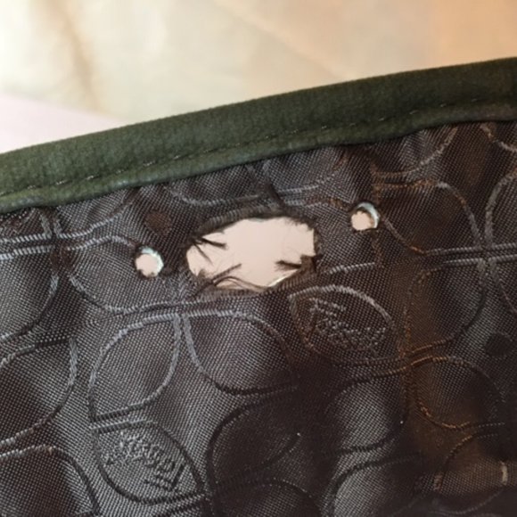 FOSSIL Vintage-Styled Embroidered Fabric Saddle Shoulder Bag 14"x11" - Picture 10 of 16